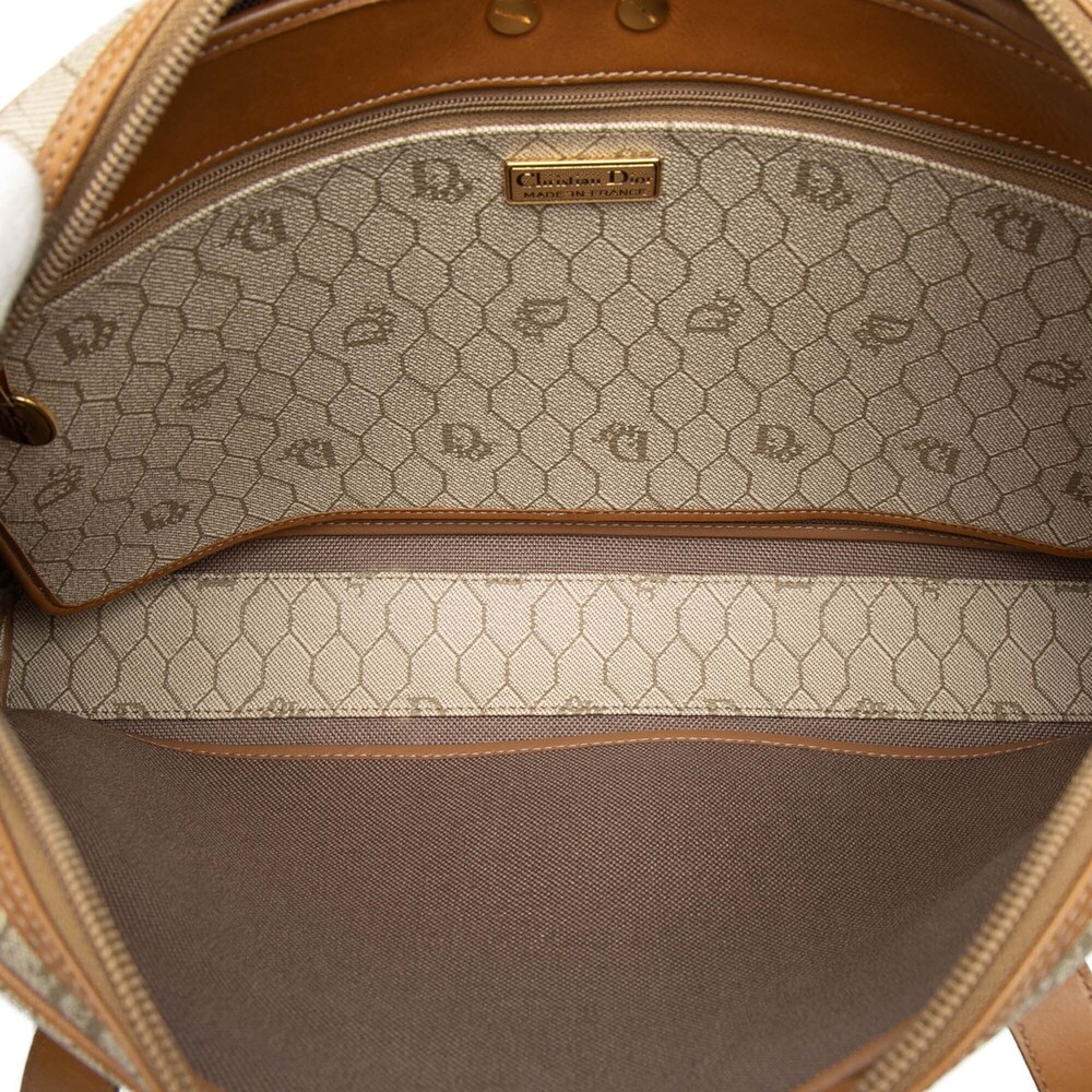 Pre-Loved Dior Honeycomb Coated Canvas Shoulder Bag - Picture 4 of 6